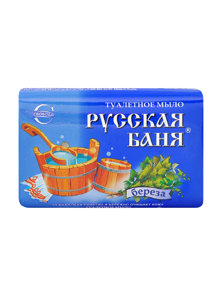Туалетное мыло "Русская баня" береза