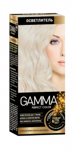 Стойкая крем-краска для волос GAMMA Осветлитель