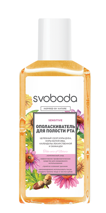 Ополаскиватель для полости рта SVOBODA SENSITIVE