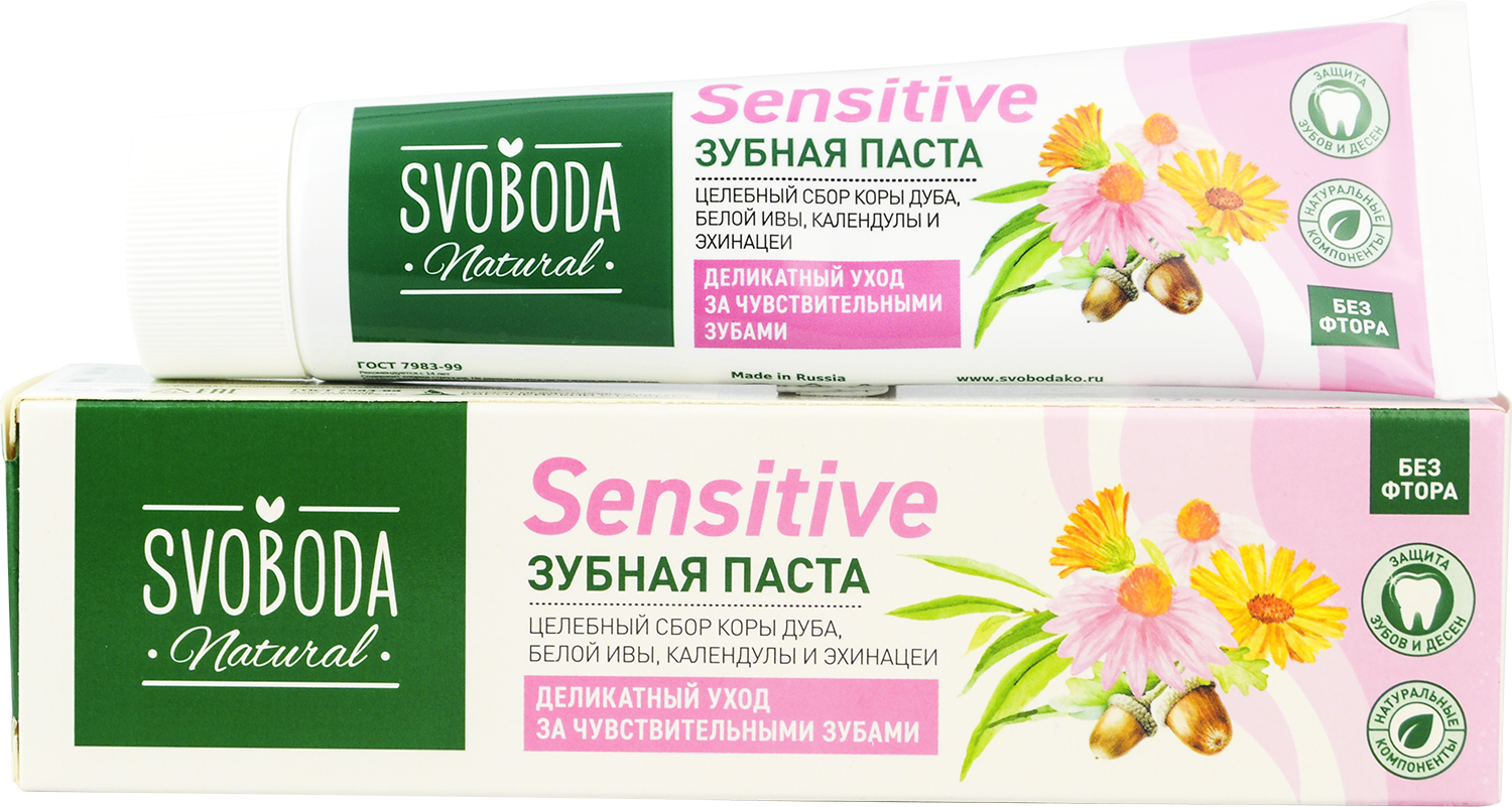 Зубная паста SVOBODA SENSITIVE