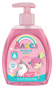 Жидкое мыло для детей "Алиса" чистота и защита ручек