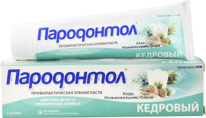 Зубная паста "Пародонтол" ("Parodontol") Кедровый 124 гр.