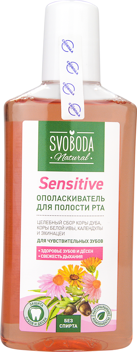 Ополаскиватель для полости рта SVOBODA SENSITIVE