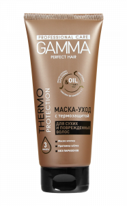 Маска-уход GAMMA с термозащитой для сухих волос