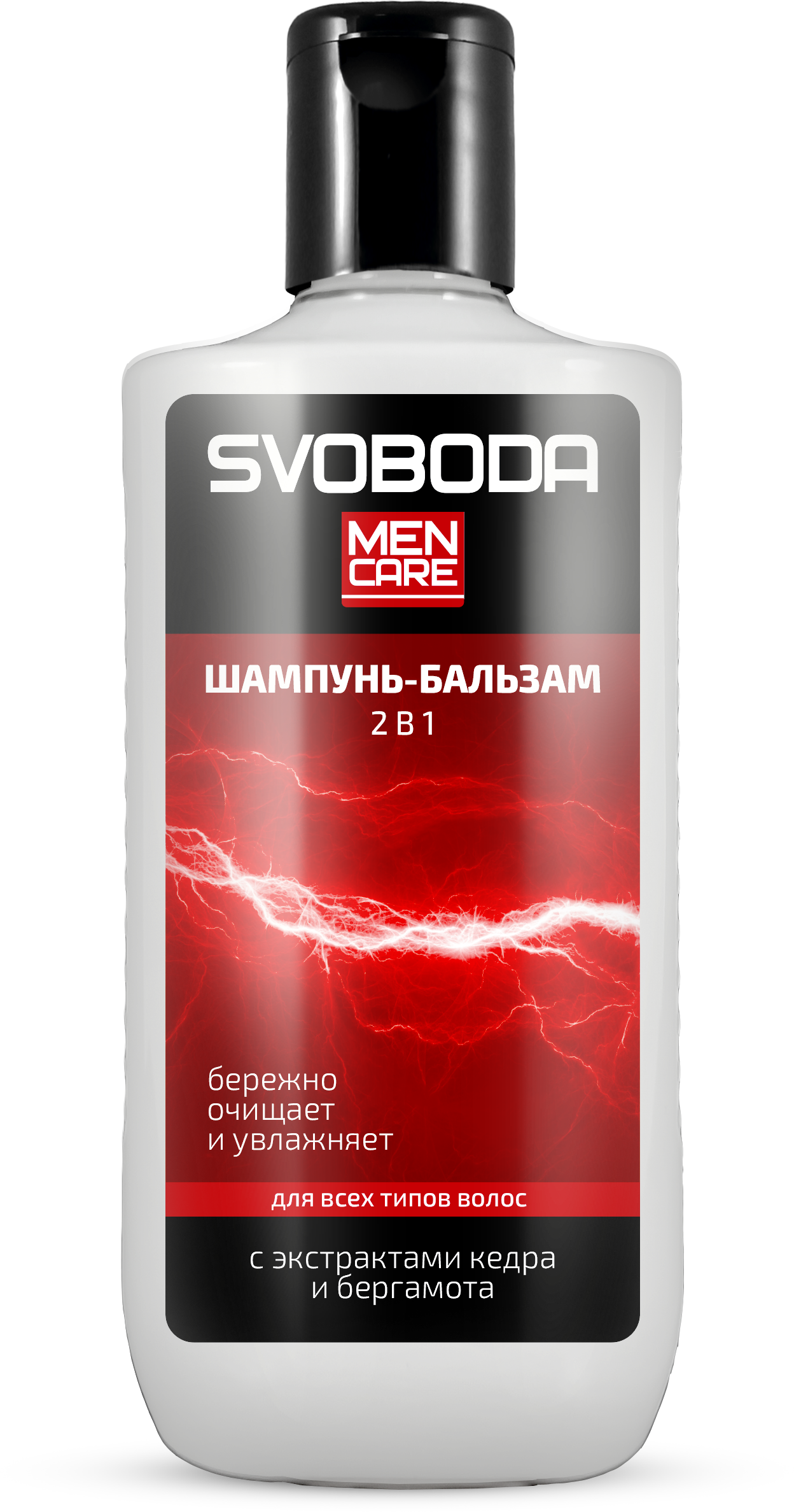 Подарочный набор SVOBODA MEN CARE (шампунь-бальзам для волос, гель для душа)