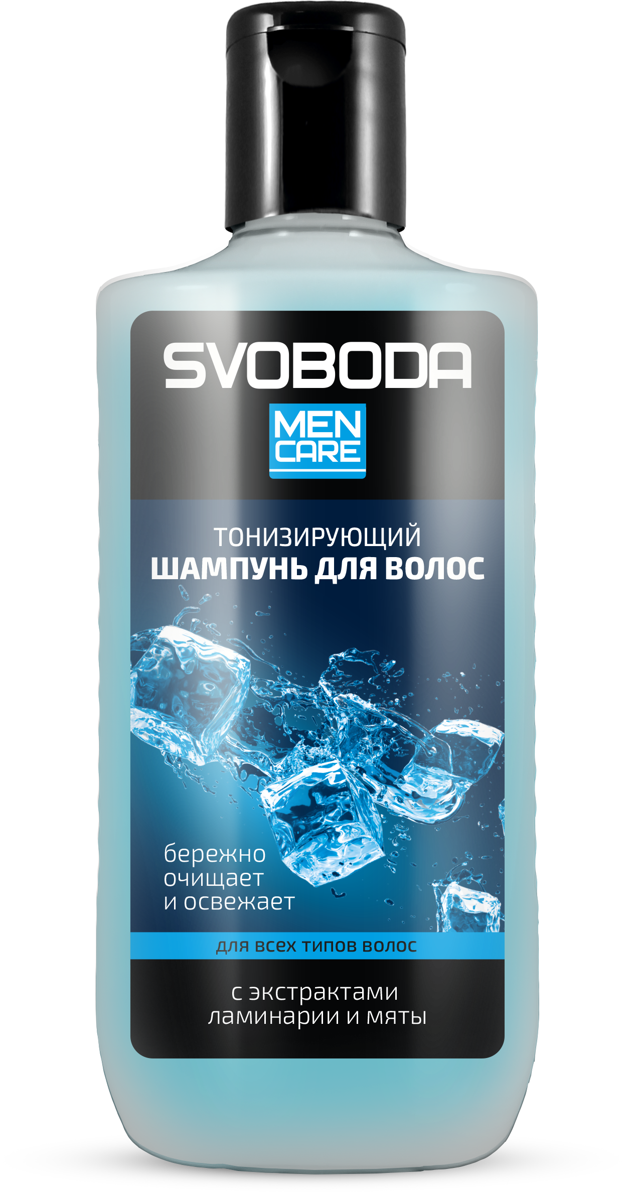 Подарочный набор SVOBODA MEN CARE (шампунь для волос, гель для душа, туалетное мыло)