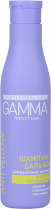 Шампунь-бальзам 2 в 1 для волос оттенка блонд GAMMA Perfect Hair