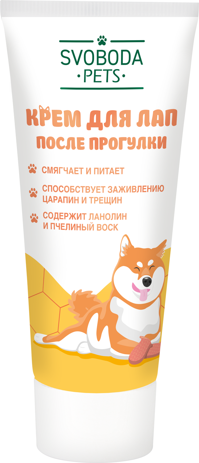 Крем для лап Svoboda Pets после прогулки