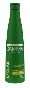Шампунь Gamma Perfect Hair Свежесть и Объем для волос склонных к жирности