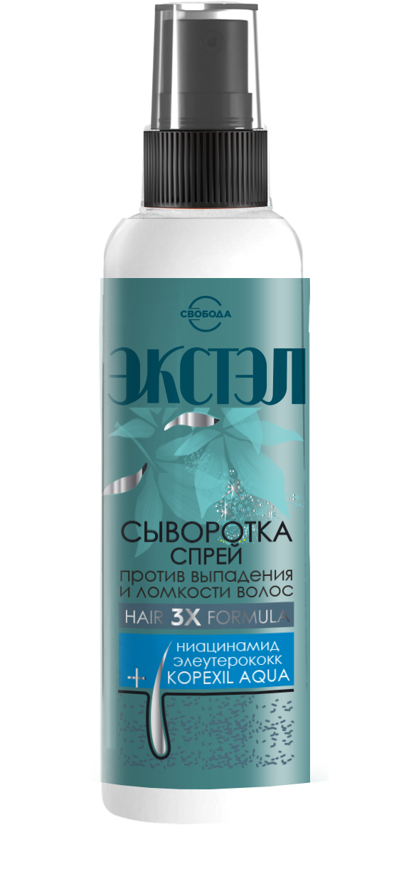 Сыворотка-спрей "Экстэл" против выпадения и ломкости волос